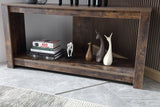 Farmhouse Wood Corner TV Stand