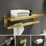 Gold Bathroom Hardware Set