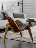 Nordic Wooden Chairs with Backrest