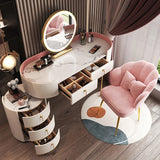 Modern Minimalist Dressing Table with Multifunctional Storage - Bedroom Vanity Furniture"