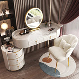 Modern Minimalist Dressing Table with Multifunctional Storage - Bedroom Vanity Furniture"