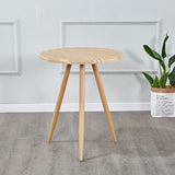 Nordic Style Dining Table With Chairs Set Furniture Cotton Linen